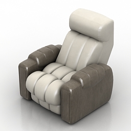 3D Armchair preview