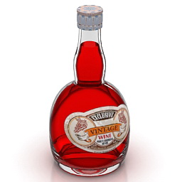 bottle 3D Model Preview #c487160a