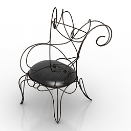 3D Armchair preview