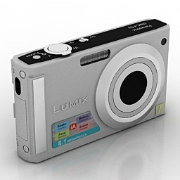 camera lumix dmc fs3 panasonic 3D Model Preview #85d89052