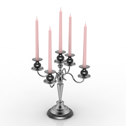 candlestick 3D Model Preview #77a36d9a