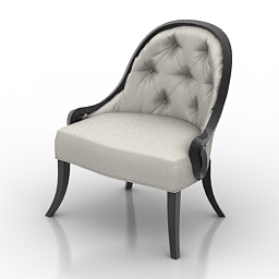 3D Armchair preview