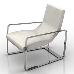 3D Armchair preview
