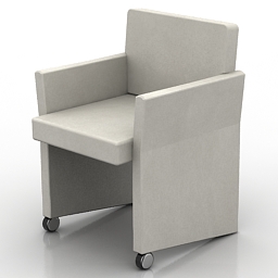 3D Armchair preview