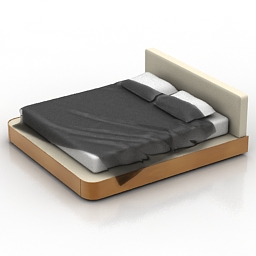bed 3D Model Preview #b0ba306c