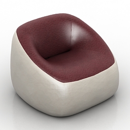 3D Armchair preview
