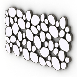 mirror kare 74895 3D Model Preview #a13714da