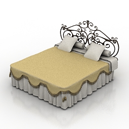 bed 3D Model Preview #ca9875b2