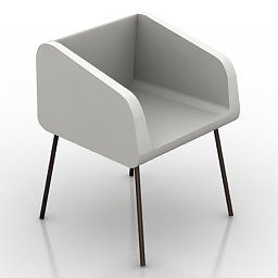 3D Armchair preview
