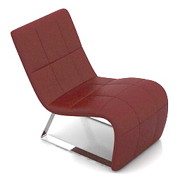 3D Armchair preview