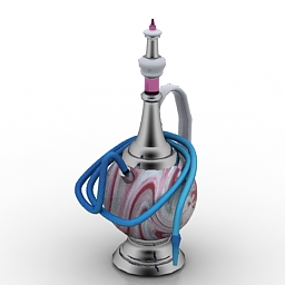 hookah 3D Model Preview #6e7ff428