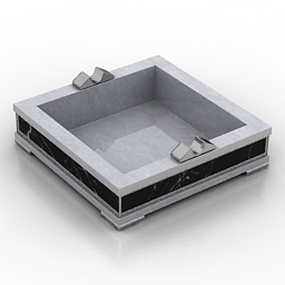 ashtray 3D Model Preview #df545658