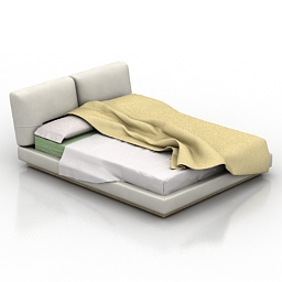bed 3D Model Preview #e9493601