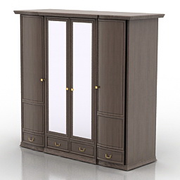 wardrobe 3D Model Preview #39438ebe