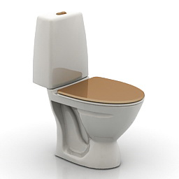 3D Lavatory pan preview