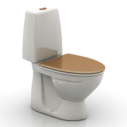 3D Lavatory pan preview