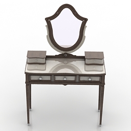 3D Dressing table preview