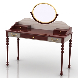 dressing table 3D Model Preview #7310f6c7