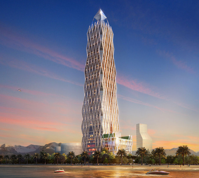 Ad Astra Tower, Batumi, Georgia