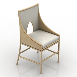 3D Armchair preview
