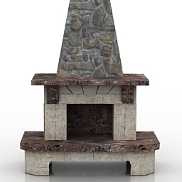 fireplace kleo 3D Model Preview #83d1e203