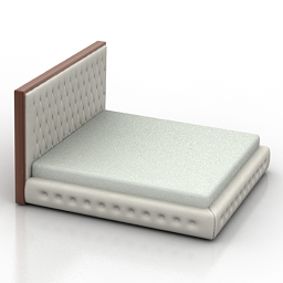 bed 3D Model Preview #96eae6dd