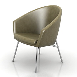 3D Armchair preview