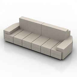 3D Sofa preview