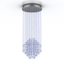3D Chandelier preview