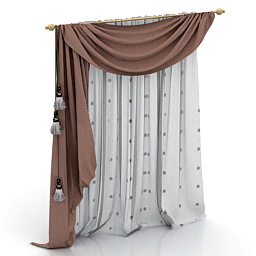 curtain 3D Model Preview #ff34ce15