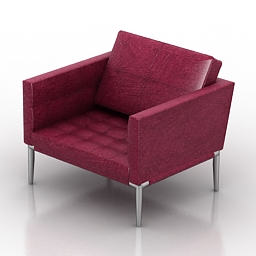 3D Armchair preview