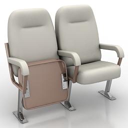 3D Armchair preview
