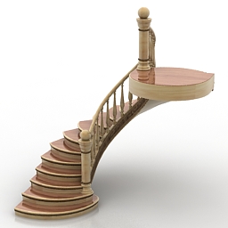 stairs 3D Model Preview #9eeee851