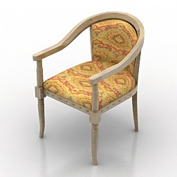 3D Armchair preview