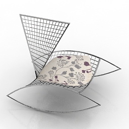 3D Armchair preview