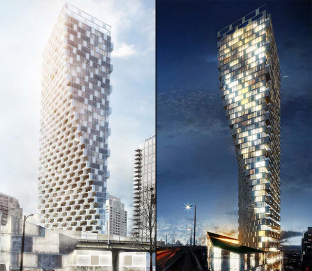New residential tower, Vancouver, Canada