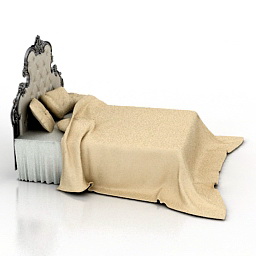 bed 3D Model Preview #a7a5ca63