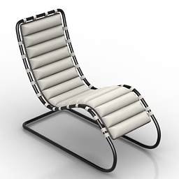 3D Armchair preview