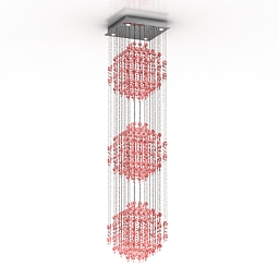 3D Chandelier preview
