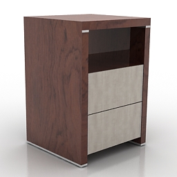 bedside table 3D Model Preview #f51a76e5
