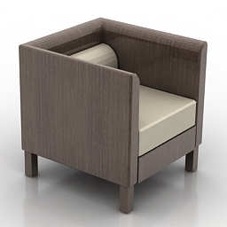 3D Armchair preview