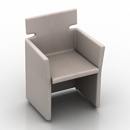 3D Armchair preview