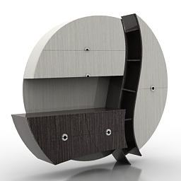 rack gaudi soggiorno 3D Model Preview #c59919f6