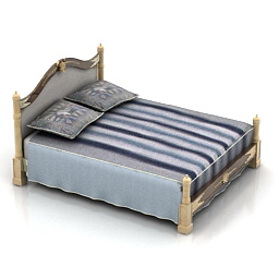 bed 3D Model Preview #712ba8dc