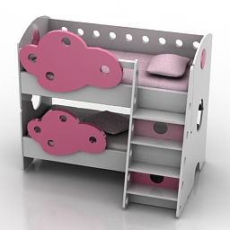 bed 8 3D Model Preview #c2885d4a