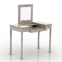 3D Dressing table preview