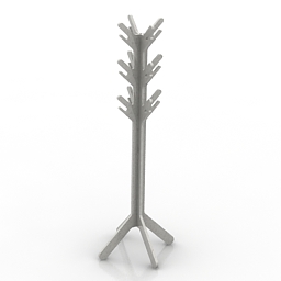hall tree 3D Model Preview #78aa6c5d