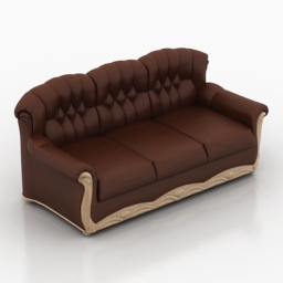 "3D Barbara Barry Corvet Sofa" - Interior Collection preview