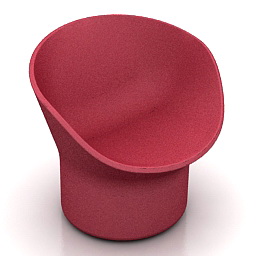 3D Armchair preview