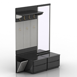 3D Hall-stand preview